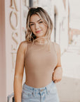 Madalynn Bodysuit in Tan