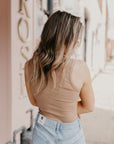 Madalynn Bodysuit in Tan