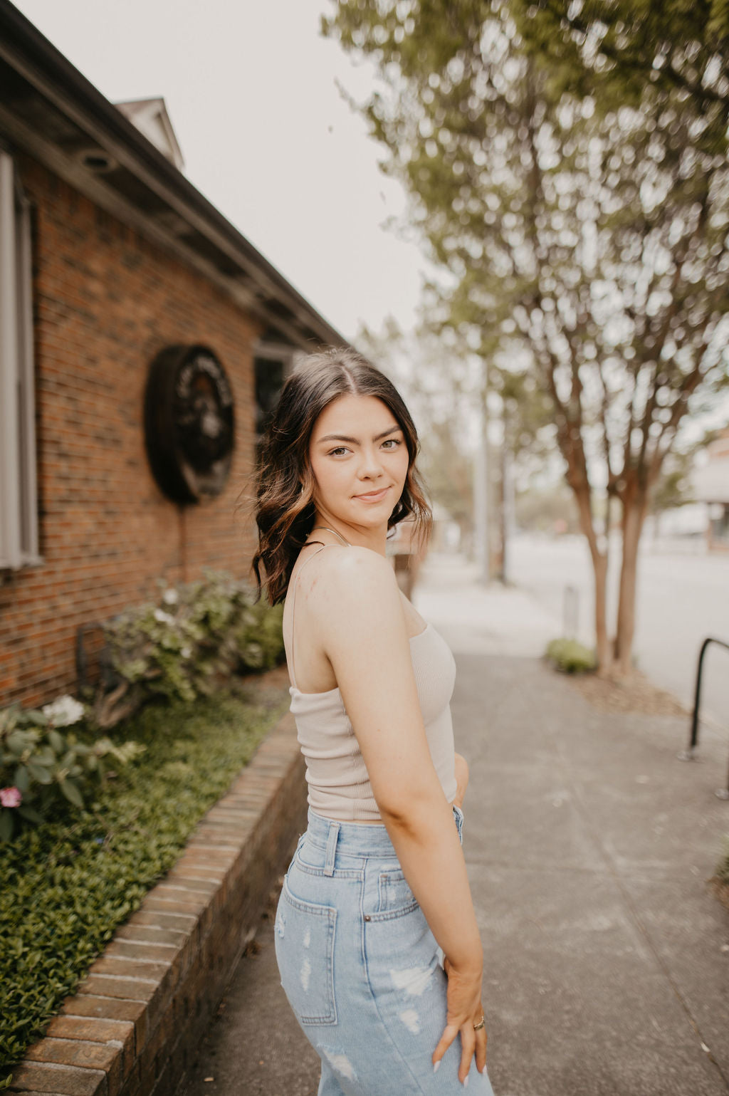 Simply the Best Crop Top- Stone