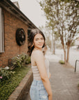 Simply the Best Crop Top- Stone