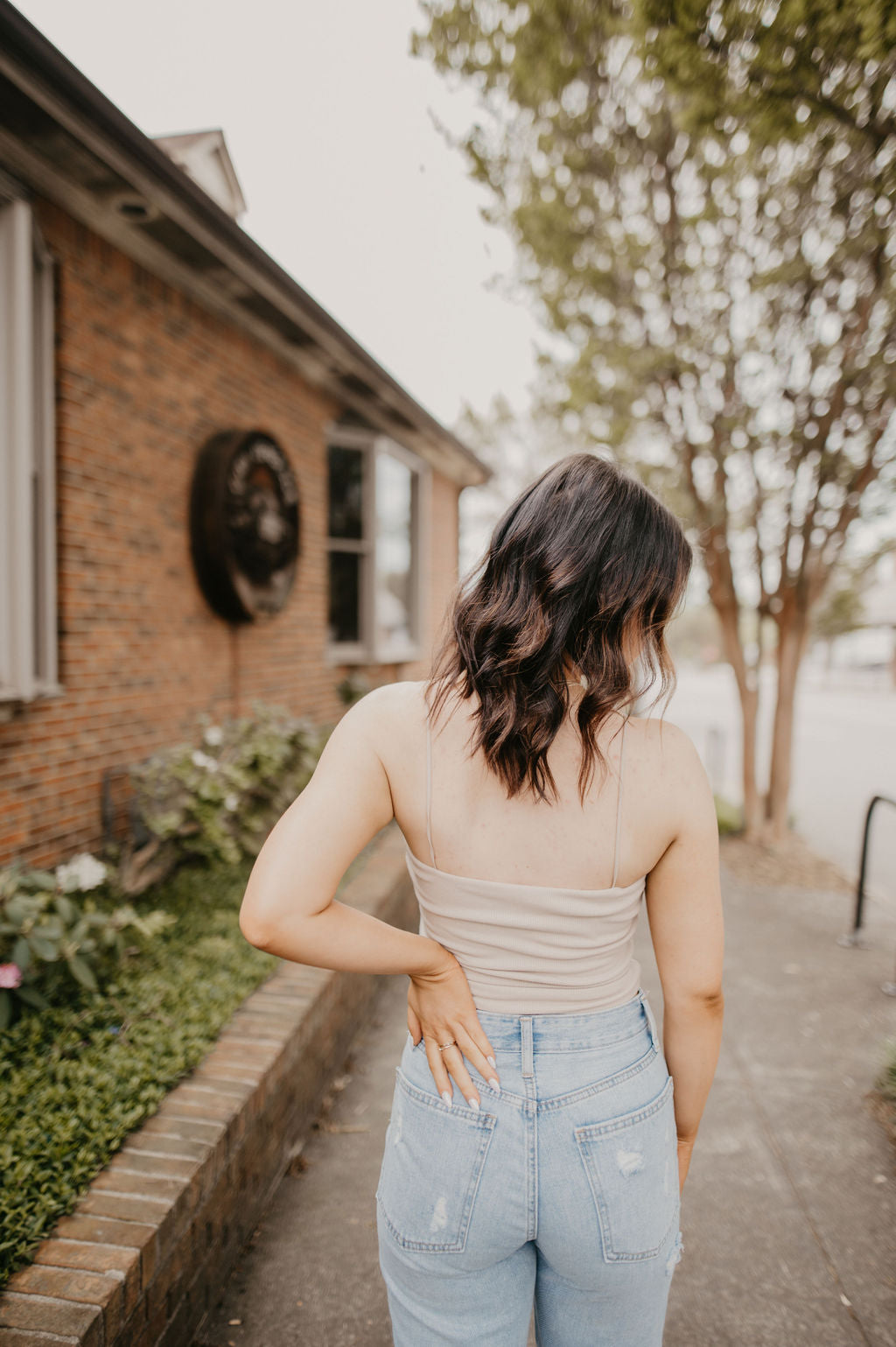Simply the Best Crop Top- Stone