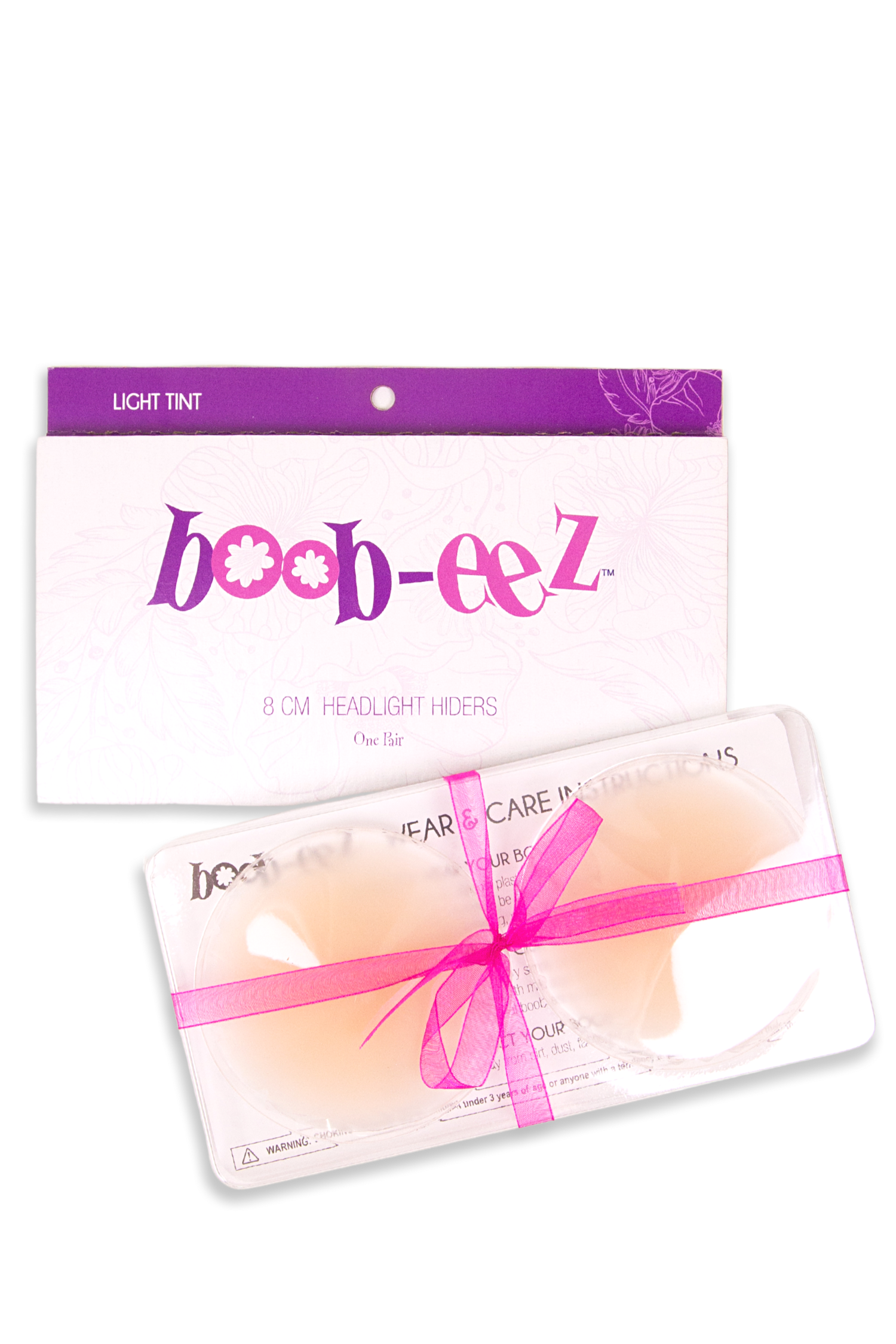 Boob-eez® Headlight Hiders- 8cm Light Tint